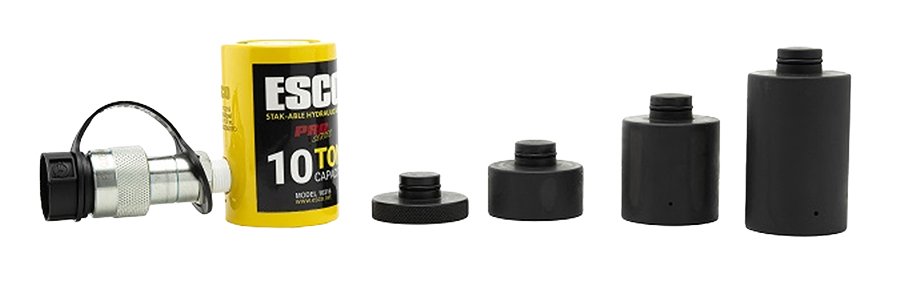 ESCO Stak-Able 10 Ton Hydraulic Ram Kit - Rams