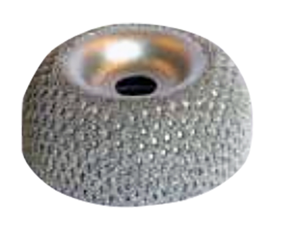 Super Patriot Countour Wheel 3" X 1-1/4" 390 Grit - Buffing Cones