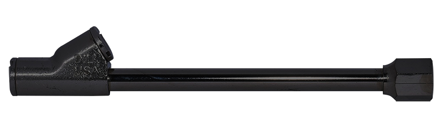 Black Dual Foot Air Chuck Straight Push-On Lock-On - Gauges / Chucks