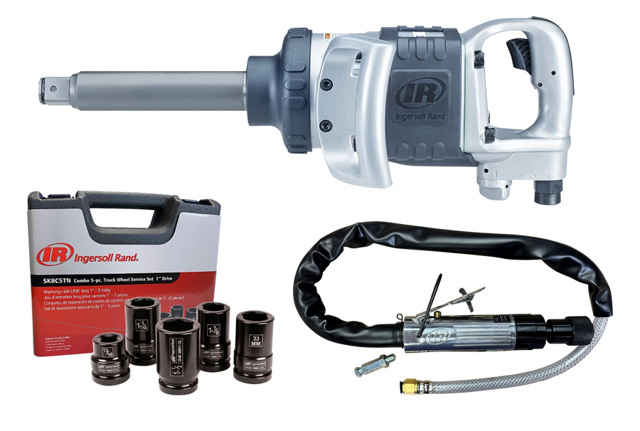 1” Impact Wrench  6” Ext. Anvil 1,450 ft. lb. Max - Air Tools and Accessories