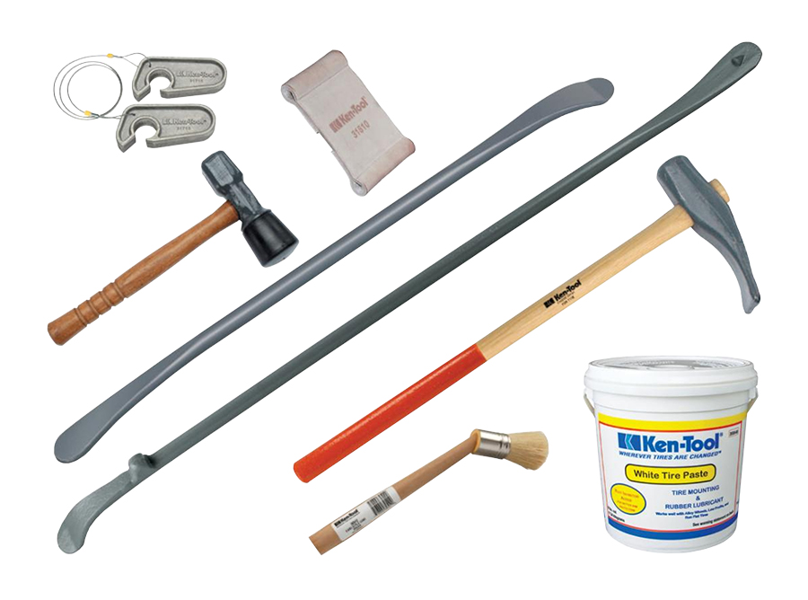 Ken Tool Truck Tire Service Kit - Tire Irons / Bars