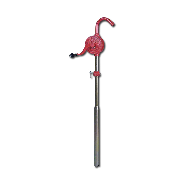 Metal Drum Pump, Hand Turn w/ Spout - Chemicals