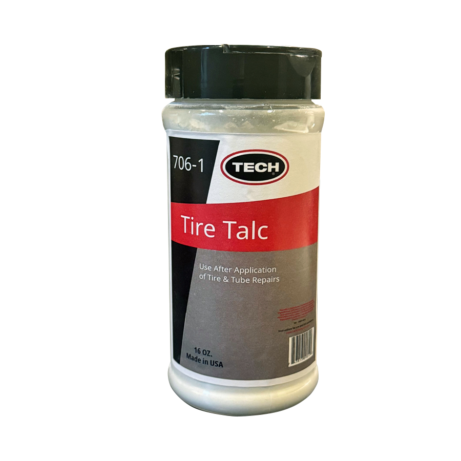 Tech Tire Talc Shaker Can 1 lb. - Cements and Chemicals