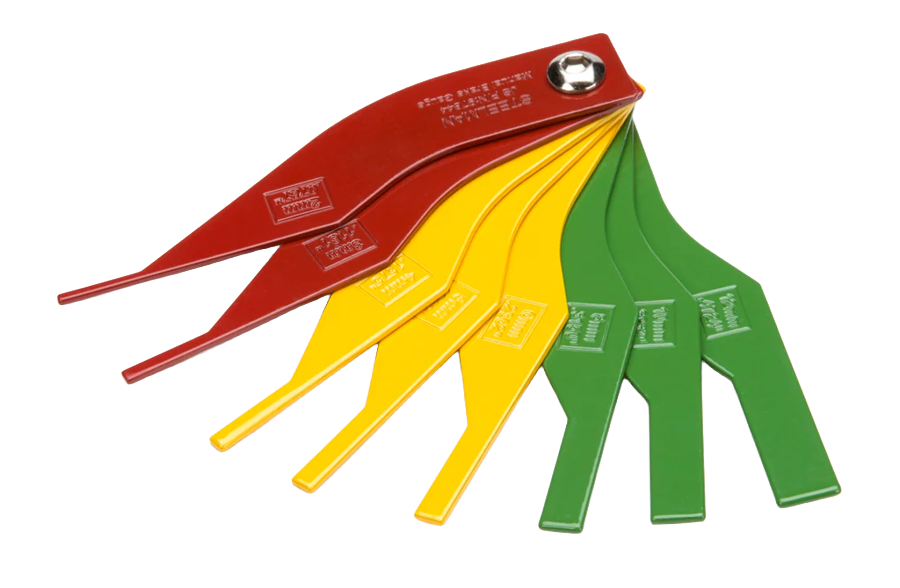8 Piece Brake Lining Thickness Gauge - Miscellaneous