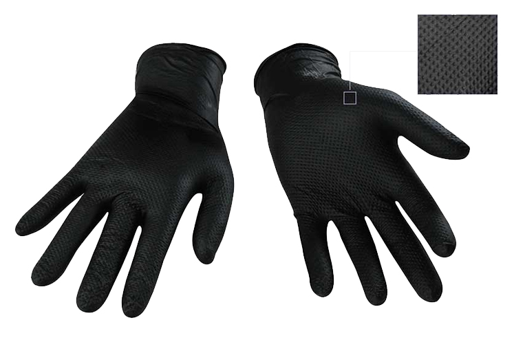 Nitrile Gloves, Large, 6 mil 100/bx - Gloves