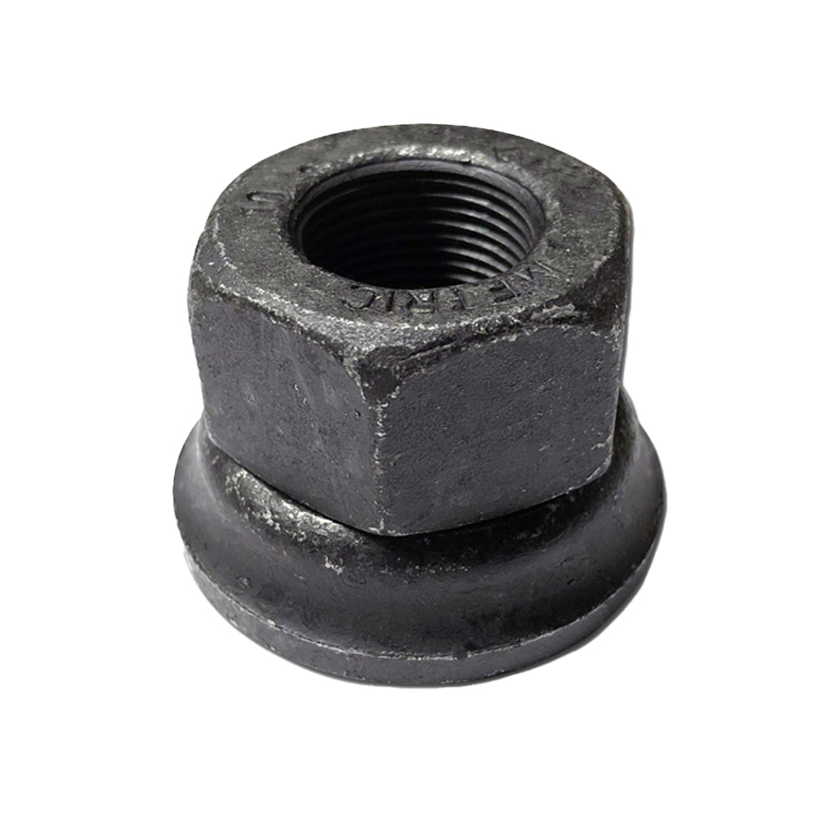 Metric Flanged Cap Nuts M 22x1.5 Thread 1-1/2" Hex - Truck Studs / Nuts