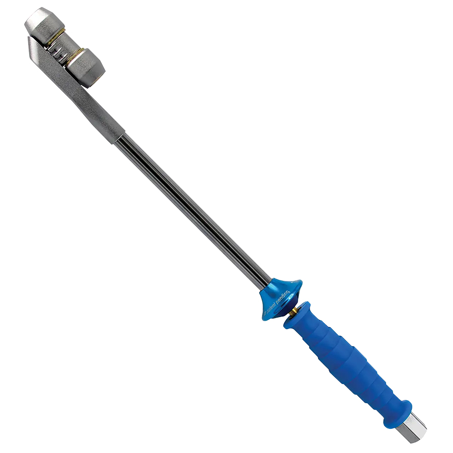 Lock N Flate Locking Dual Wheel Air Chuck - Straight Head - Valve Hardware and Accessories