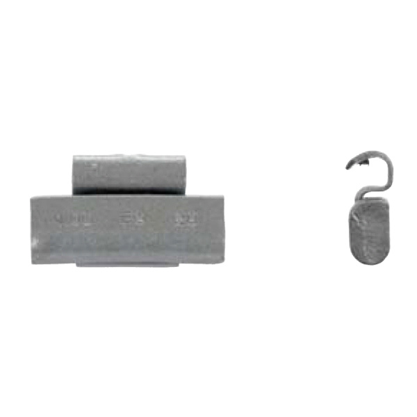 Steel Wheel Weight 1.50 oz. MC Type Coated 25/Box - Knock-On - Steel