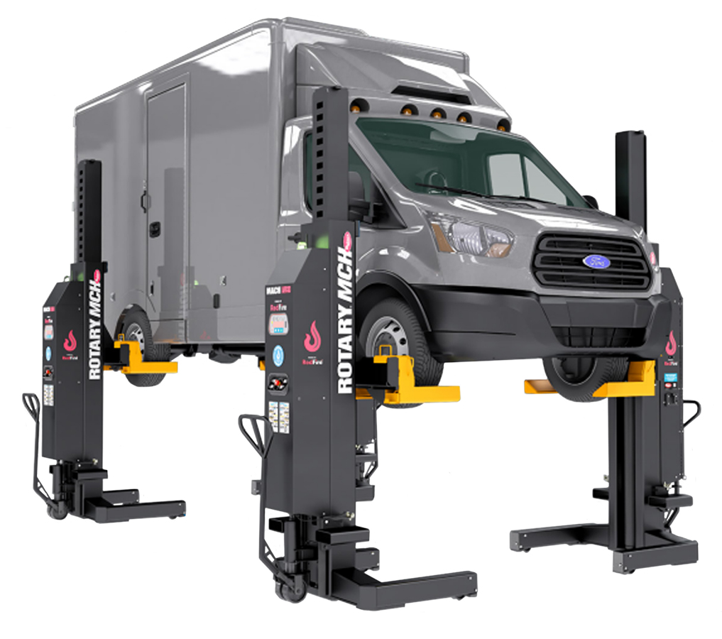 Rotary Flexmax Mobile Lifting System 4 Per Group - Above Ground
