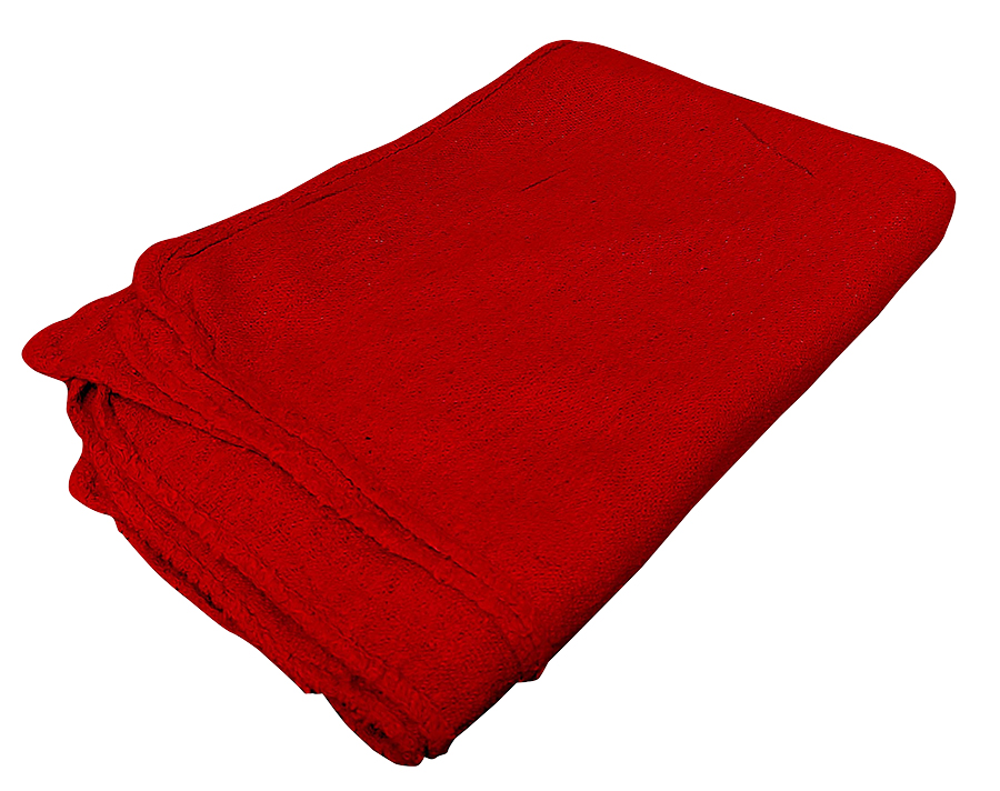 Red Shop Towels 4lb bag (70-80 towels per bag) - Safety Misc.