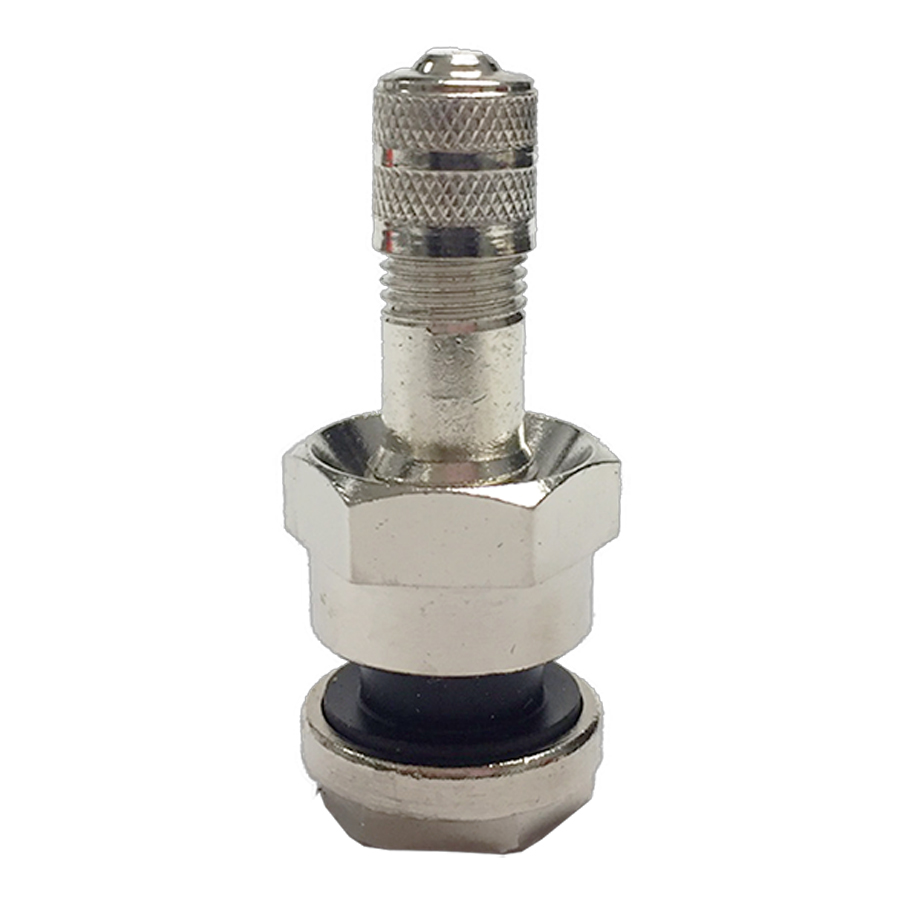 TPMS Grommet Seal Valve 2.4" Straight 9.7mm Valve Hole - Valves and Service Kits