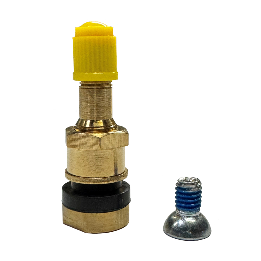 Haltec Brass TPMS Valve .453" - Valves and Service Kits