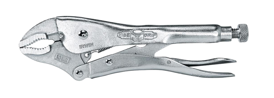 10" Vise Grip Curved Jaw - Accessories - Wheel Service Tools