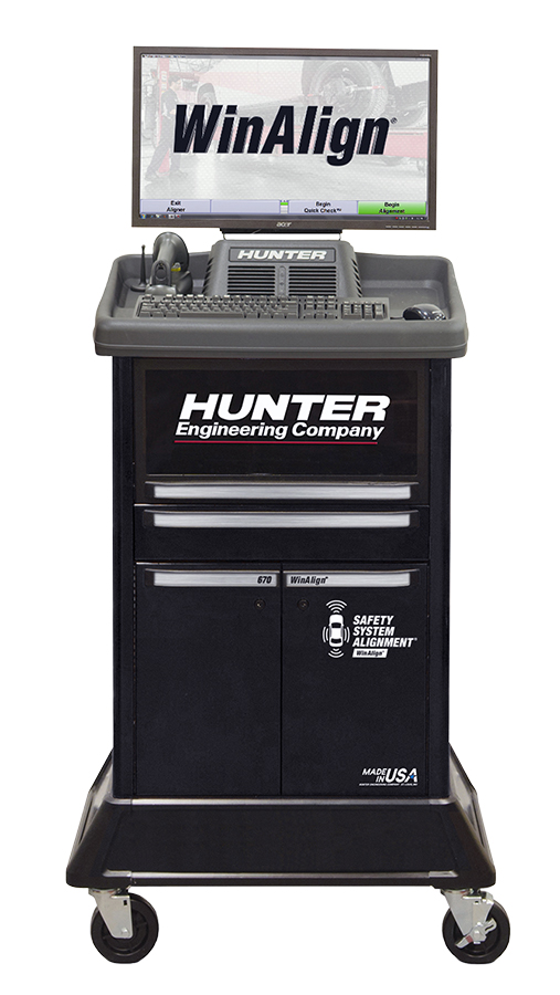 Aligner with New premium compact cabinet and 24" Wide Screen LCD Display - Alignment Machines