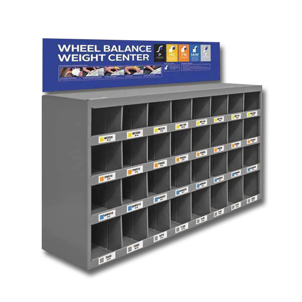 Perfect Wheel Weight Wall Rack - Storage